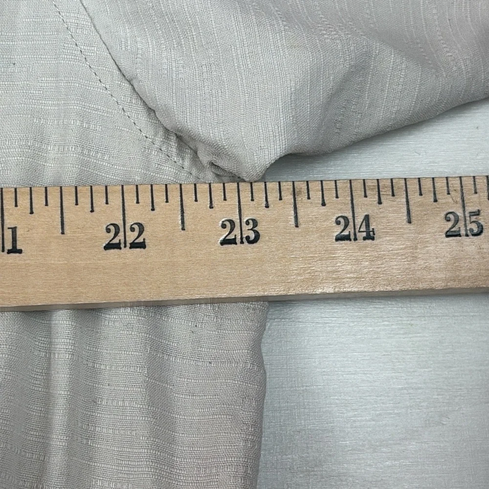 Joseph &‎ Fiess Shirt Mens Large Tan Silk Casual Button Down
